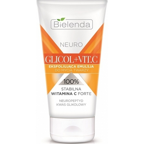 Bielenda Neuro Glycol + Witamina C emulsja oczyszczająca 150 ml