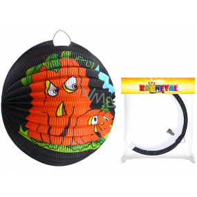 Rappa Halloween Lampion kulatý s dýní 25 cm Rappa Halloween Lampion kulatý s dýní 25 cm