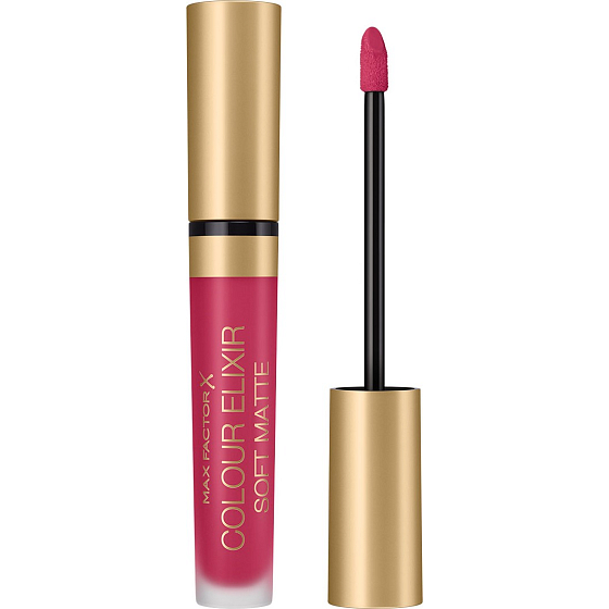 Max Factor Colour Elixir Soft Matte dlouhotrvající matná tekutá rtěnka 025 Raspberry Haze 4 ml