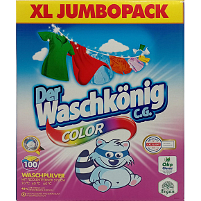 Waschkönig proszek do prania Color, 100 prań, 6 kg