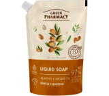 Green Pharmacy Migdał i olejek arganowy mydło płynne uzupełnienie 460 ml