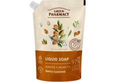 Green Pharmacy Migdał i olejek arganowy mydło płynne uzupełnienie 460 ml