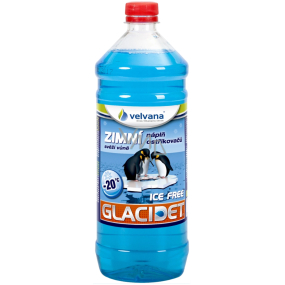 Velvana Glacidet Ice Free - 20°C nemrznoucí směs do ostřikovačů 1 l