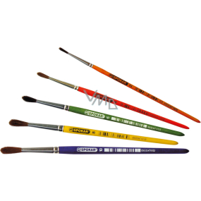 Spokar Školní štětec 7102, č. 10, balení 10 kusů Spokar Školní štětec 7102, č. 10, balení 10 kusů