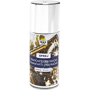 Max Color srebrna dekoracyjna farba w sprayu, 150 ml