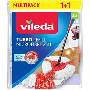 Vileda Turbo Microfibre 2w1 wymienna na mop 2 szt