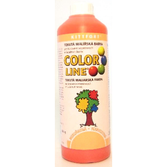 Kittfort Color Line tekutá malířská barva Meruňka 500 g