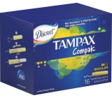 Tampax Compak Regular tampony dla kobiet z aplikatorem 16 sztuk