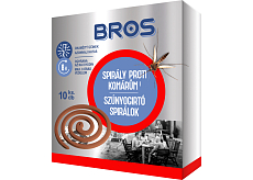 Bros Spirala przeciw owadom latającym, 10 szt.