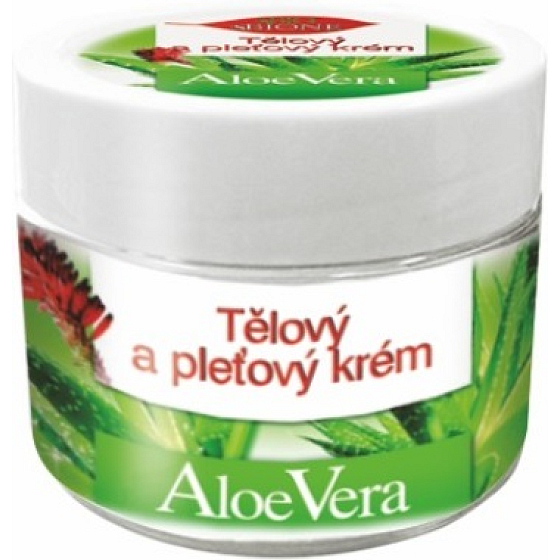 Bione Cosmetics Aloe Vera krem do ciała i twarzy dla wszystkich typów skóry 260 ml