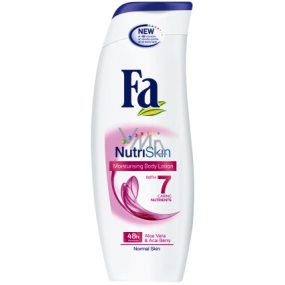 Fa NutriSkin Moisturising Acai Berry Aloe Vera a acai tělové mléko 250 ml