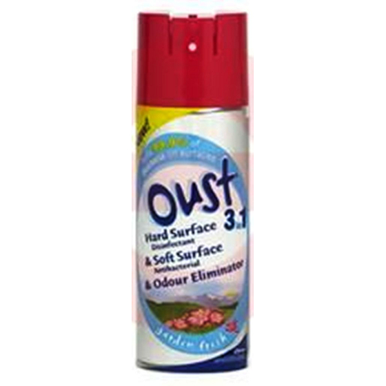 Oust Garden Fresh 3v1 osvěžovač vzduchu sprej 400 ml