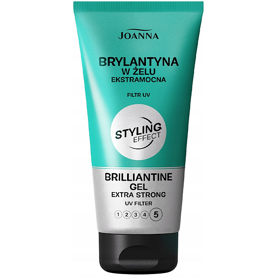 Joanna Styling Effect Brillantine Gel do włosów extra mocno utrwalający 150 g
