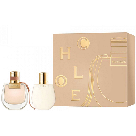 Chloé Nomade parfémová voda pro ženy 50 ml + tělové mléko 100 ml, dárková sada