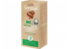 Joanna Sensual Vegan Aloe depilacyjny 3-minutowy krem do twarzy dla wrażliwej skóry 20 g