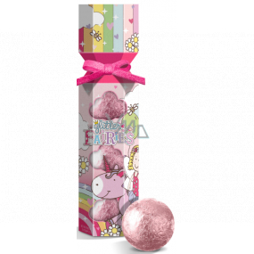 Grace Cole Glitter Fairies šumivá koule do koupele 3 x 100 g, kosmetická sada pro děti
