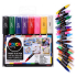 Posca Uniwersalny zestaw markerów akrylowych 0,7 - 1 mm Kolory podstawowe 8 sztuk PC-1M