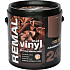 REMAL Vinyl Color mat farba zmywalna na ścianę, 240 czekoladowy brązowy, 3,2 kg