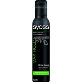 Syoss Max Hold megasilná fixace maximální kontrola pěnové tužidlo 250 ml