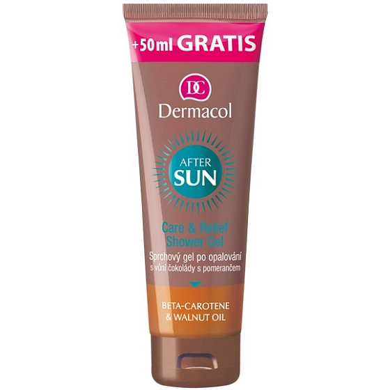 Dermacol Sun After Sun Čokoláda a pomeranč sprchový gel po opalování 250 ml
