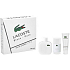 Lacoste Eau de Lacoste L.12.12 Blanc toaletní voda pro muže 100 ml + deodorant stick 75 ml + sprchový gel 50 ml, dárková sada