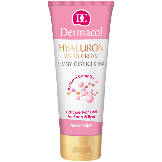 Dermacol Hyaluron Wash Cream delikatny krem czyszczący 100 ml