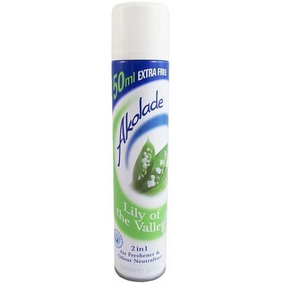 Akolade Lily of the Valley 2v1 osvěžovač vzduchu 300 ml