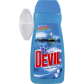 Dr. Devil Polar Aqua, żel WC + koszyczek, 400 ml