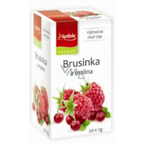Apotheke Natur Żurawina i malina owocowa herbata 20 x 2 g