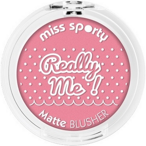 Miss Sporty Really Me! Matte Blusher tvářenka 102 Really Sweet 5 g