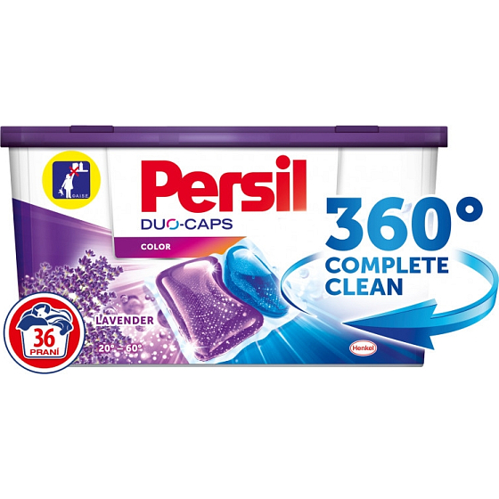 Persil Duo-Caps Color Lavender gelové kapsle na barevné prádlo 36 dávek x 25 g
