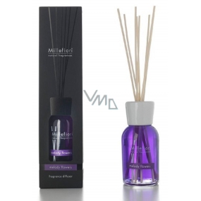 Millefiori Milano Natural Melody Flowers - Akordy květin Difuzér 100 ml + 7 stébel v délce 25 cm do menších prostor vydrží 5-6 týdnů