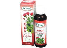 Dr. Popov Energie originální bylinné kapky udržují vitalitu a bdělost, pro celkové osvěžení 50 ml