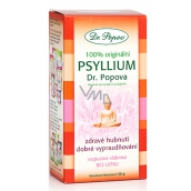 Dr. Popov Psyllium 100% oryginalne, wspiera prawidłowy metabolizm tłuszczów i wywołuje uczucie sytości, błonnik rozpuszczalny 50 g