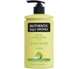 Autentyczne Toya Aroma Lód Lime & Cytryna płynne mydło dozownik 400 ml