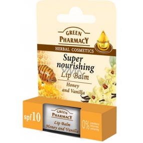 Green Pharmacy Med i Wanilia SPF 10 balsam do ust 3,6 g