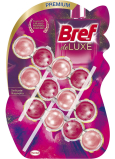 Bref DeLuxe Delicate Magnolia WC blok v kuličkách, 3× 50 g