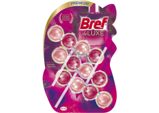 Bref DeLuxe Delicate Magnolia WC blok v kuličkách, 3× 50 g