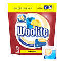 Woolite Mix Colors Keratin univerzální kapsle na praní barevného prádla, ochrana před ztrátou tvaru a zachování intenzity barvy XL 35 kusů