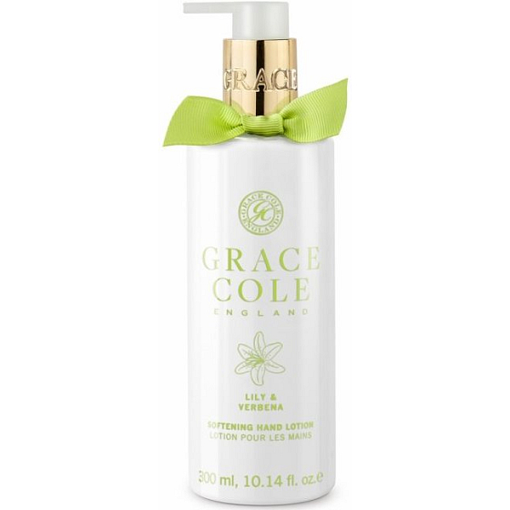Grace Cole Lily & Verbena jemné mléko na ruce dávkovač 300 ml