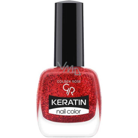 Golden Rose Keratin Nail Color Glitter lakier do paznokci 415 10,5 ml