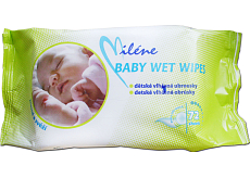 Miléne Kids dziecięce chusteczki nawilżane przeciw podrażnieniom i zaparzeniom, 72 szt.