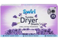 Swirl Lawenda węgiel do suszarki chusteczki 35 sztuk