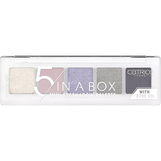 Catrice 5 In A Box paleta očních stínů 080 Diamond Lavender Look 4 g