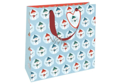 Nekupto Torba prezentowa luksusowa 23 x 23 cm Śnieżynki