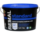 REMAL Standard wysoko przepuszczalna farba do ścian, 6,5+1 kg