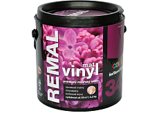 REMAL Vinyl Color mat farba do wnętrz, 340 lawendowy fiolet, 3,2 kg