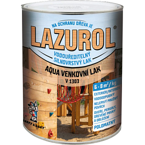 Lazurol Aqua v1303 silnovarstwy półmatowy lak do drewna, 2 kg