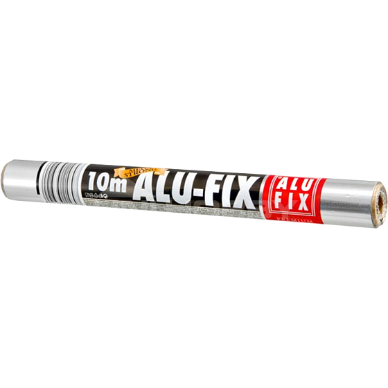 Alufix ekstra mocna folia aluminiowa grubości 15 µ, szerokość 30 cm, nawojenie 10 m