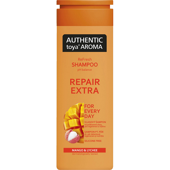 Authentic Toya Aroma Repair Extra szampon do włosów, 400 ml